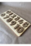Natural Wooden Educational Numbers Set |   Montessori Math Toy 0-9 |   Handmade Puzzle - 2