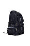 Black Men's School Backpack – for Primary and High School Students, Multi-Compartment, High Quality Fabric - 3