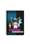 Licensed Kuromi A4 80 Sheets Lined Cardboard Cover Spiral Notebook - 4
