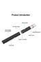 GREEN Flashlight Green Blue Red Laser Pointer Indication Light for Meeting Classroom Torch Light RGB - 8