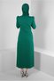 TASSEL DETAIL CREPE DRESS 43588 - 3