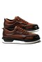 Men's 100% Genuine Leather Balloon Orthopedic Sole Shoes - 2