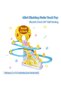 9pcs ducks Climbing Stairs Track Toys Electric Duck DIY Rail Racing Track Roller Coaster Toys Set Li