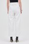 White Pleated Detail High Waist Palazzo Women's Pants 4003A - 5