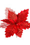 Christmas Ornament Poinsettia Red 40 Cm. - 2