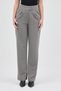 Gray Double Button Women's Trousers 5010 - 2