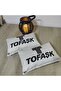 Car Neck Pillow with Tofaşk Logo Printed, Compatible with All Models, Baby Face Fabric - 2