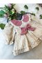 Betty Baby Girl Long Sleeve Lace Collar Detail Special Occasion Holiday Dress - 4