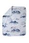Cotton Double Layer Combed Girl-Boy Newborn/Baby Swaddle Blanket 75x90 Cm/Sky - 4