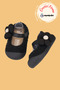 Lebom Baby Girl Children's Black Orthopedic Non-Slip Sole Daily Ballet Shoes - Flexible and Comfortable Fit