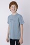 100% Cotton Single Jersey Fabric Injection Printed Boys T-Shirt Summer Circular Neck - 2