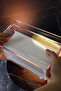 Transparent Napkin Holder Tissue Box Desktop Decorative Paper Towel and Napkin Organizer - 5