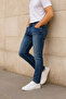 Slim Fit Jean Joe Regular Waist Slim Fit Stretchy Jeans C300-Blue - 6