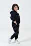 Girl's Hooded Tracksuit Set - 5