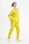 Crew Neck Unisex Children's Tracksuit Set Made of Three-Layer Thick Fabric - 4