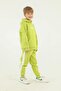 Hooded Cargo Pocket Print Detailed Boy's Tracksuit Set - 2