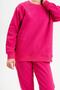 Crew Neck Unisex Children's Tracksuit Set Made of Three-Layer Thick Fabric - 6