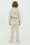 Hooded Printed Cotton Pique Boy's 2-Piece Top and Bottom Tracksuit Set - 8