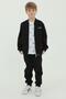 Crew Neck Boys T-Shirt Print Detailed 3-Piece Tracksuit Set