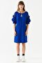 Women's Saxe Collar Tie-Up Contrast Dress