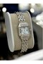 Pinterest Square Model Steel Cord Women's Wrist Watch-Women's Watch-Ladies Wrist Watch-Ladies Watch - 2