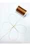 0.2 mm 60 Meters Gold Brown Color Polyester Rosary String (Finest Rosary String) Polyester String - 6