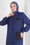 POCKET RIBBON DETAILED PARDES 10723 - 2