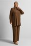 Beaded Detail Plus Size Pants Suit 20731