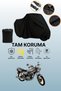 Black Kuba Cheetah 150R Gold Compatible Engine Cover, Protective Cover, Motorcycle Cover