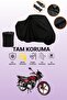 Black Arora Ar 100-19 Elegant Compatible Motorcycle Cover, Protective Cover, Motorcycle Tarpaulin
