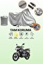 Gray Lock Compatible Bajaj Pulsar Ns 125 Compatible Motorcycle Cover, Protective Cover
