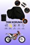 Black Lock Compatible Ktm 250 F Freeride Compatible Motorcycle Tarpaulin, Protective Cover