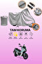Gray Lock Compatible Rks Freccia 150 Compatible Motorcycle Cover, Protective Cover