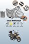 Gray Lock Compatible Mondial Rx1I Evo Compatible Motorcycle Cover, Protective Cover