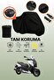 Black Rear Bag Compatible Yamaha Yp 250 R X Max Compatible Motorcycle Tarpaulin, Protective Cover