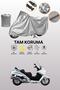 Grey Honda Fjs 600 Silverwing Abs Compatible Motorcycle Tarpaulin, Protective Cover, Motor Tarpaulin