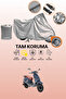 Gray Lock Compatible Rks Dark Blue 125 Compatible Motorcycle Cover, Protective Cover