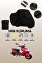 Black Motolux Nirvana Pro Compatible Motorcycle Cover, Protective Cover, Motorcycle Tarpaulin