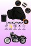 Black Lock Compatible Harley-Davidson Sportster Roadster Xl1200R Compatible Motorcycle Tarpaulin
