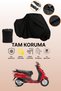 Black Hero Duet Lx 110 Compatible Motorcycle Cover, Protective Cover, Motorcycle Tarpaulin