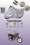 Gray Mondial 125 Agk Compatible Motorcycle Cover, Protective Cover, Motorbike Cover