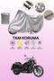 Gray Kawasaki Vn 900 Compatible Motorcycle Cover, Protective Cover, Motor Cover