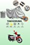 Gray Lock Compatible Motolux Africa King Compatible Motorcycle Cover, Protective Cover