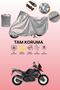Grey Tail Bag and Lock Not Compatible Honda Vfr 1200 X Crosstourer Dct Compatible Motorcycle Tarpaulin