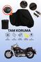 Black Rear Bag Compatible Yamaha Xvs 1100 Drag Star Compatible Motorcycle Canvas, Protective Cover