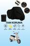 Black Vespa Sprint S 50 Compatible Motorcycle Cover, Protective Cover, Motorcycle Tarpaulin