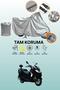 Mondial 150 Zat Compatible Engine Tarpaulin Compatible with Gray Lock