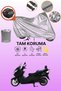 Gray Rear Bag Compatible Mondial 250 Buffalo Compatible Motorcycle Cover, Protective Cover
