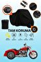 غطاء حماية أسود متوافق مع حقيبة الخلفية من هارلي ديفيدسون فريويلر