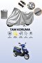 Gray Kymco Movie XL 150 Compatible Motorcycle Cover, Protective Cover, Engine Cover